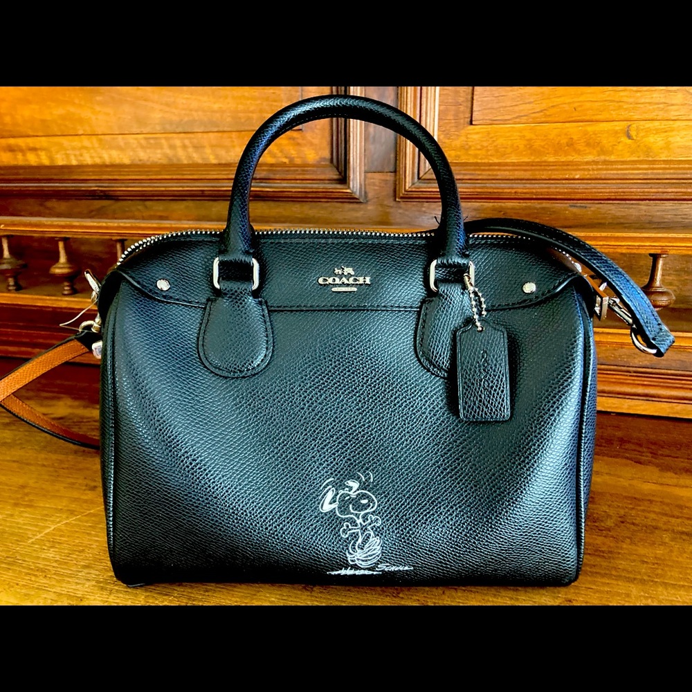 SNOOPY coach satchel